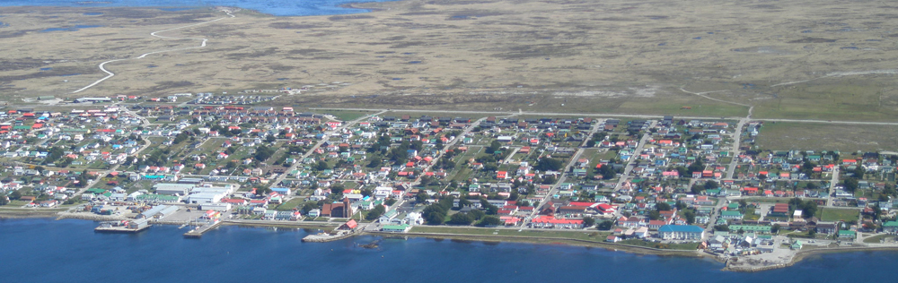 Ariel view of Stanley